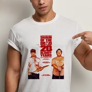 Shaun Of The Dead 20 Bloody Years Fan Gifts Classic T-Shirt